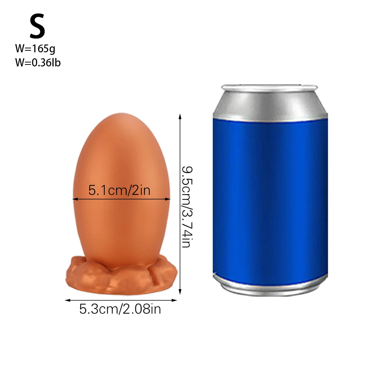 Huge 13cm Silicone Dragon Egg Anal Plug Big ButtPlug Dilator Anal Dildo Prostate Massage Sex Toys Adult Sexy Toy Soft Anal Beads_voghion.com