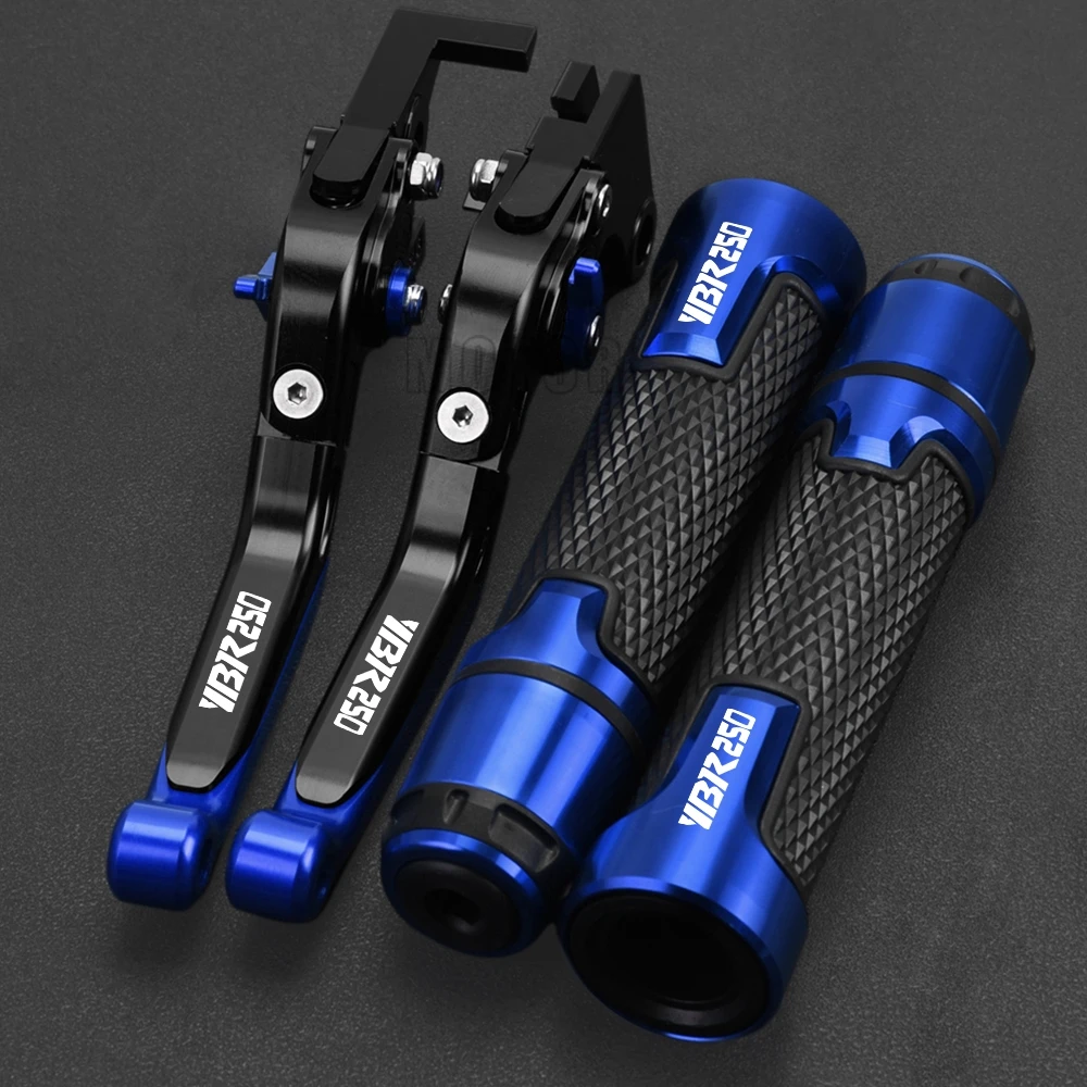

For yamaha YBR250 YBR 250 2005-2014 2013 2012 2011 2010 2009 2008 2007 Motorcycle Adjustable Brake Clutch Levers Handlebar grips