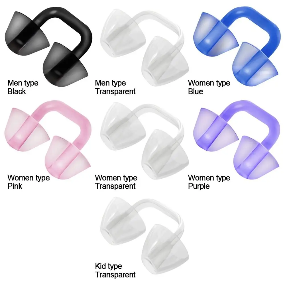 Creative Waterproof Nose Plug for Swimming Useful Reusable Silicone Swim Nose Protector Clip Diving Surfing Accessories