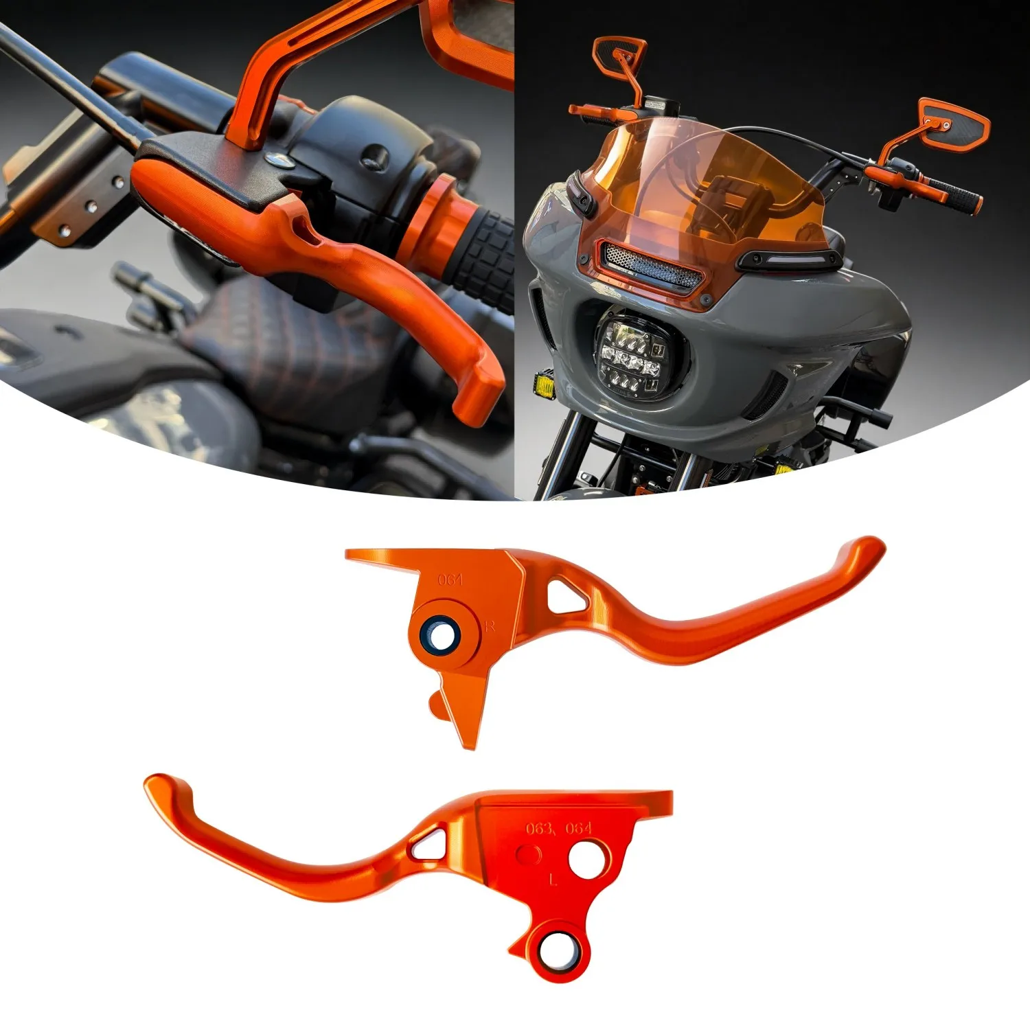 palanca-de-freno-y-embrague-de-aluminio-cnc-de-3-dedos-para-motocicleta-para-harley-softail-m8-low-rider-s-street-bob-fat-bob-2018-2023