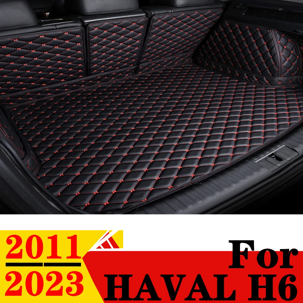 

Car Trunk Mat For Great Wall Haval H6 2023 2022 2021 20 2019 2018-2011 Rear Cargo Cover Carpet Liner Tail Parts Boot Luggage Pad