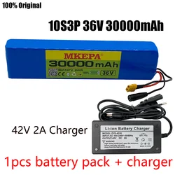 36V 30Ah 600watt 10S3P lithium ion battery pack 15A BMS For xiaomi mijia m365 pro ebike bicycle scoot XT60 T Plug