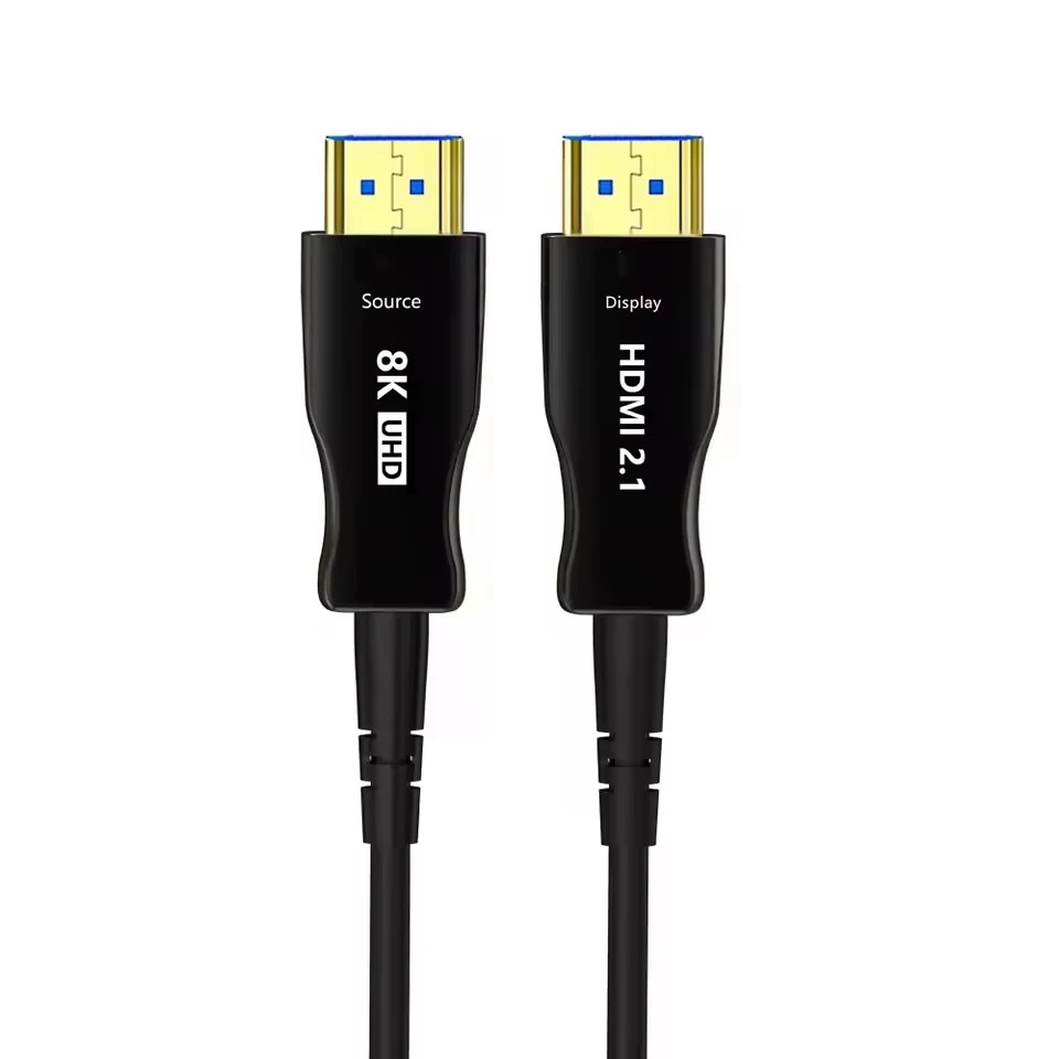 

4K 120 Гц HDMI 2.1 Волоконно-оптический кабель 8K 60 Гц 2.1 Сверхвысокая скорость 48 Гбит/с HDR eARC 3D HDCP 10M 15M 20M 30M 50M Для ТВ-проектора