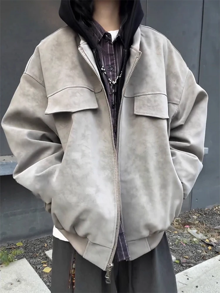 

Утепленная куртка из искусственной кожи с капюшоном, хлопковая рабочая куртка для мужчин, зимняя ветрозащитная, водонепроницаемая, теплая повседневная верхняя одежда