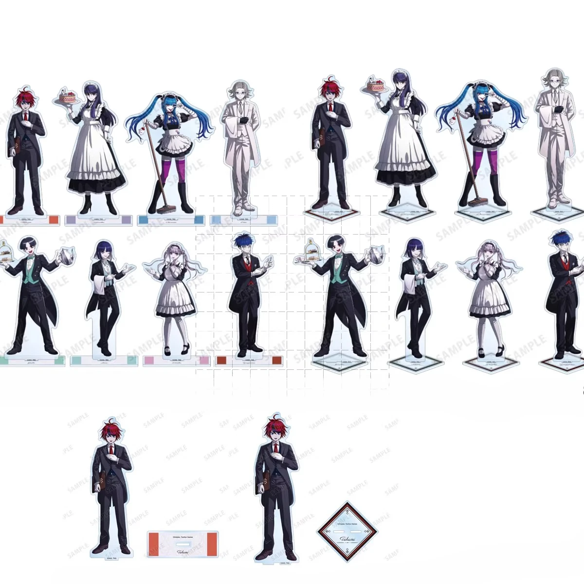 

Game Aotuki Eito Sumino Takumi Amemiya Darumi Sizuhara Hiruko Acrylic Stand Doll Anime Figure Model Plate Cosplay Toy Gift