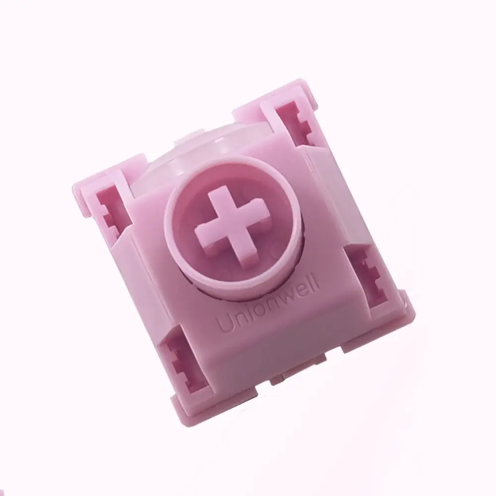 Close-up of the switch's magnetic mechanism