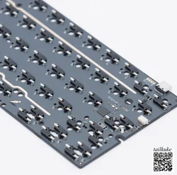 F60 F60m Hot Swappable Magnetic Shaft GH60 Specification Split Space Slotless Customized Keyboard PCB