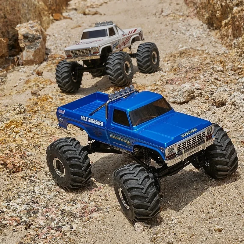 FMS FCX24 RC Car 1/24 MAX SMASHER 2S Smasher Zdalnie sterowany samochód wspinaczkowy Symulacja napędu na cztery koła Pickup Climbing Car Boy Toy