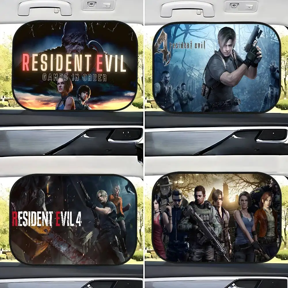 

Игра R-RESIDENT EVIL, затенение окон автомобиля, защита от солнца, теплоизоляция, солнцезащитный козырек, адсорбционный боковой щиток