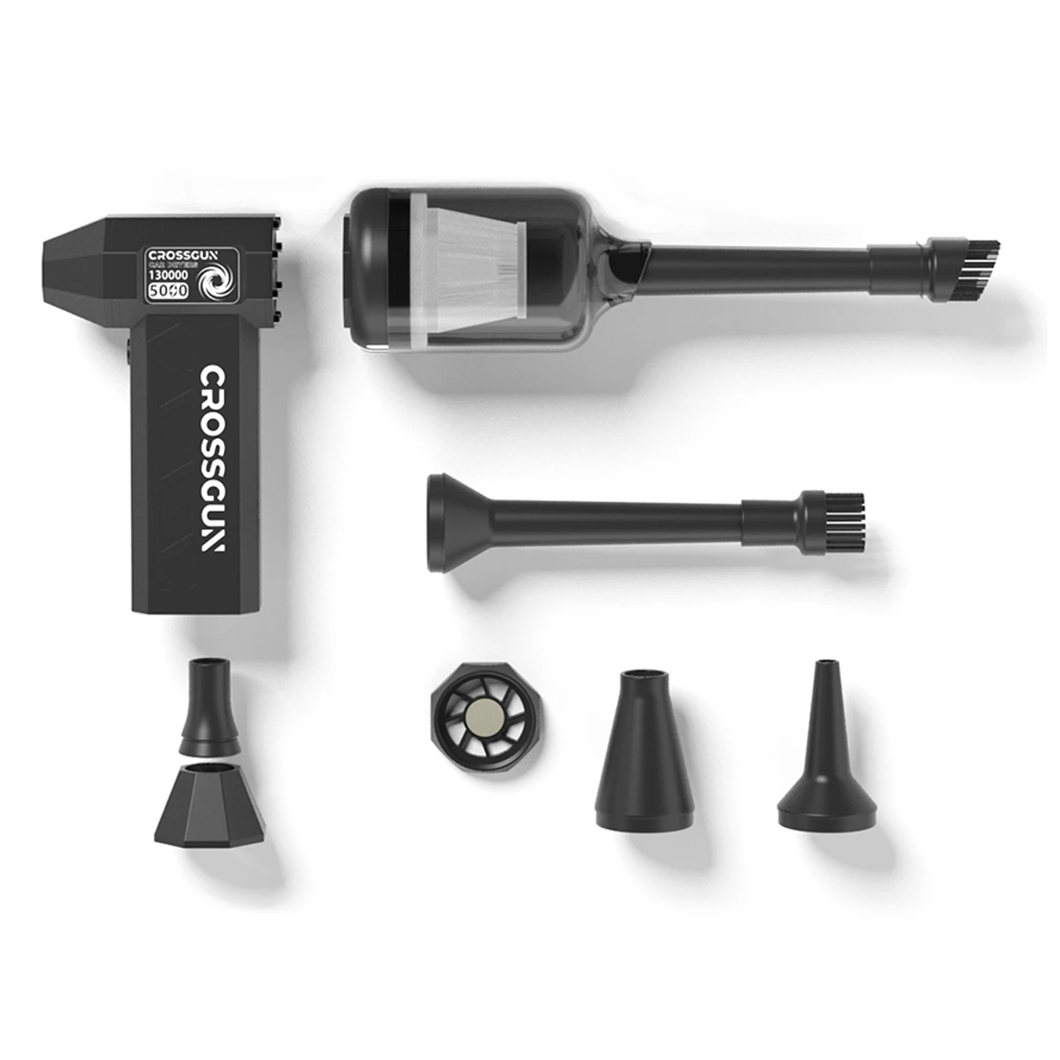 

Ultra versatile Cross Rechargeable Cordless High Suction Portable Car Vacuum Cleaner With Turbo Blower for Dual Use