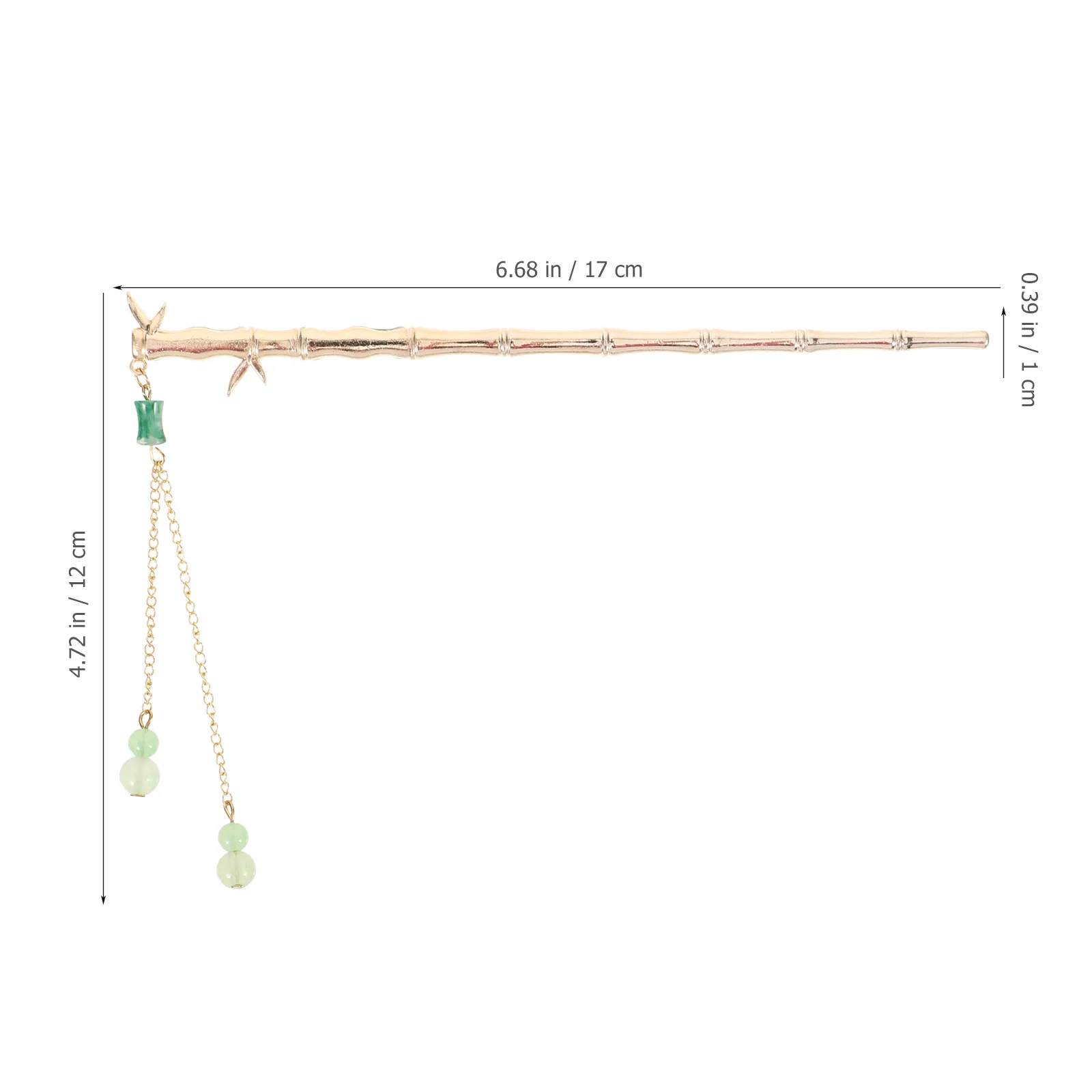 

Bamboo Shape Hair Sticks Women Accessories Light Weight Alloy Long Hair Vintage Buns Hairpins Suitable Wedding Party Prom Gifts