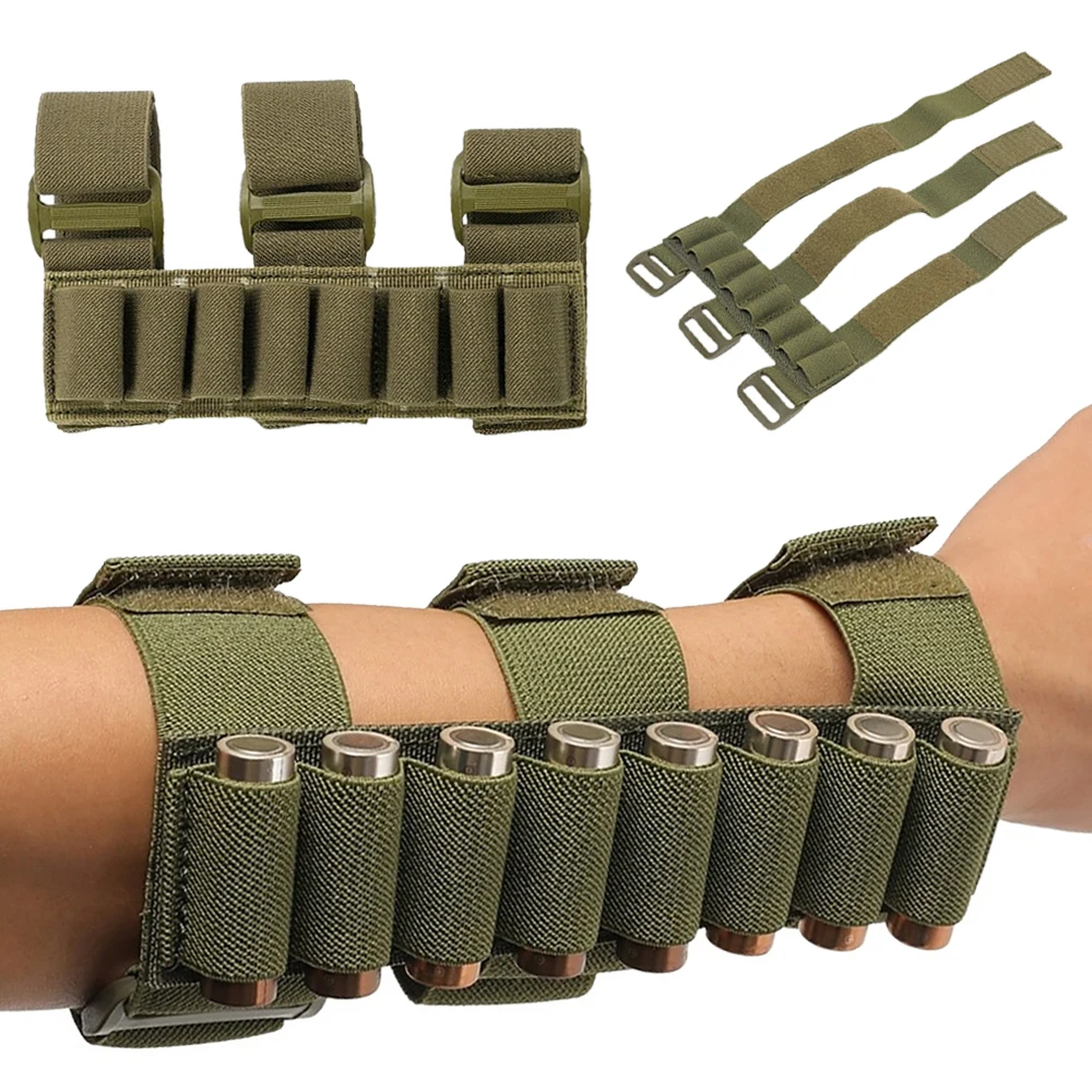 

8 патронов, 12/20 калибра, приклад, держатель для боеприпасов, держатель для патронов, сумка для боеприпасов, уличный охотничий картридж, эластичная сумка для хранения