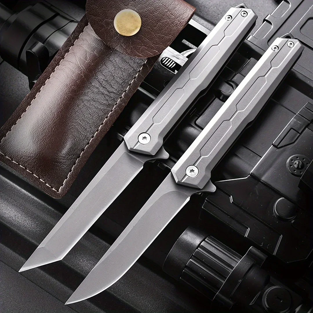 M390 high hardness EDC outdoor folding knife, outdoor survival knife, outdoor camping pocket knife