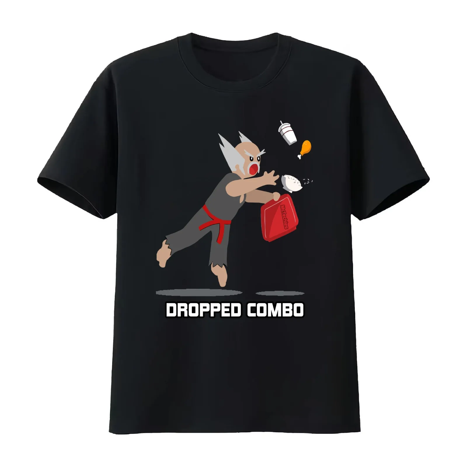 Dropped Combo T-Shirt Summer Casual Cotton Tee Oversized Streetwear Tops Vintage Graphic Print Loose Fit Short Sleeve