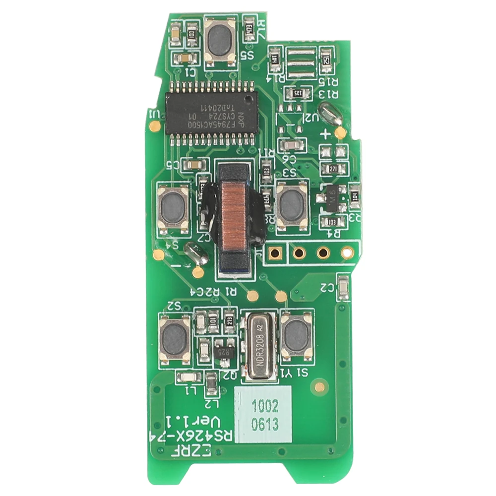 Jingyuqin remoto 315/433Mhz pcf7945 llave de coche para Land Rover Freelander 2 Control de descubrimiento llave inteligente carga de batería con