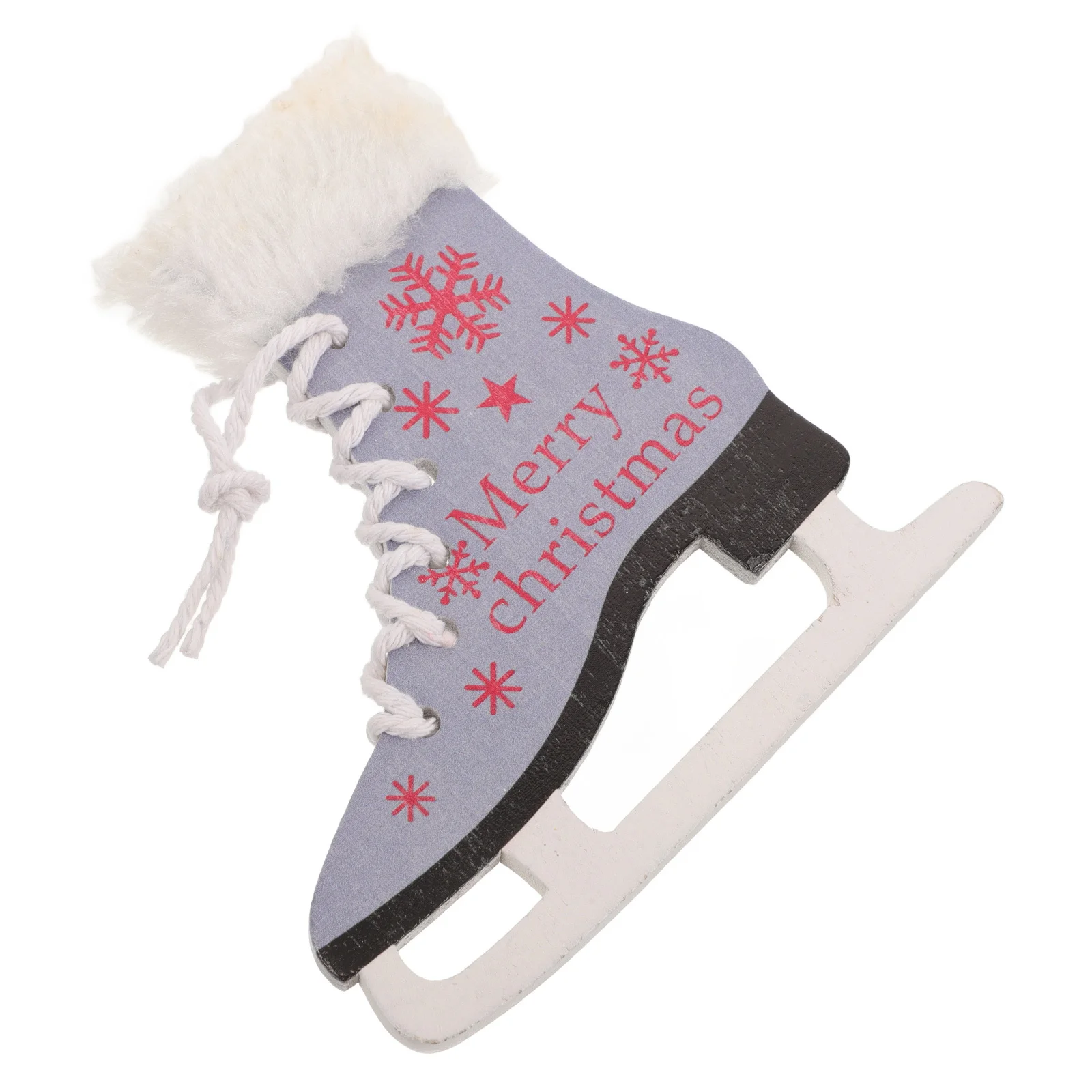 

Ice Skate Pendant Keychain Roller Skate Keychain Christmas Tree Hanging Decoration Unfinished Cutout DIY Craft