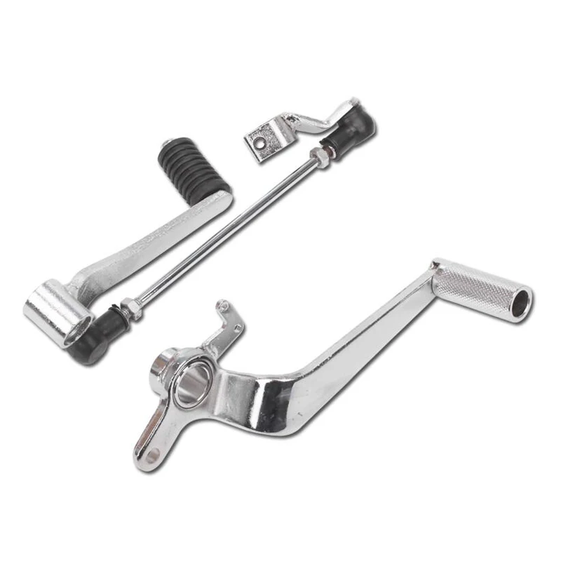 

Motorcycle Chrome Steel Gear Shift Lever Rear Brake Levers for Honda CB400 CB 400 400cc 1992 1994 1998 VTEC 1 2 3