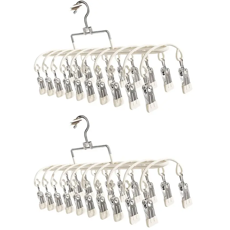 VOFUN-Anti Slip Stainless Steel Drying Hanger Clothes Organization Fixed Matching Tool