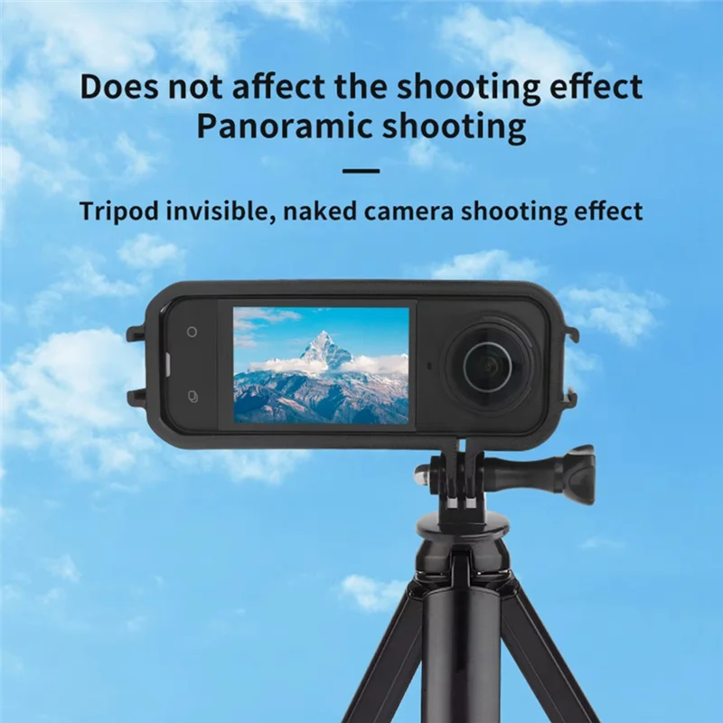 M20K Protective Case For Insta360 X5 Case Camera Shooting Bracket Landscape Shooting Bracket Camera Accessoriess Orange