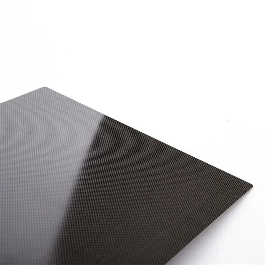 

0.5-5MM 400X500 MM 3K Plain Matte Glossy Carbon Plate Panel Sheets High Composite Hardness Material Anti-UV Carbon Fiber Board