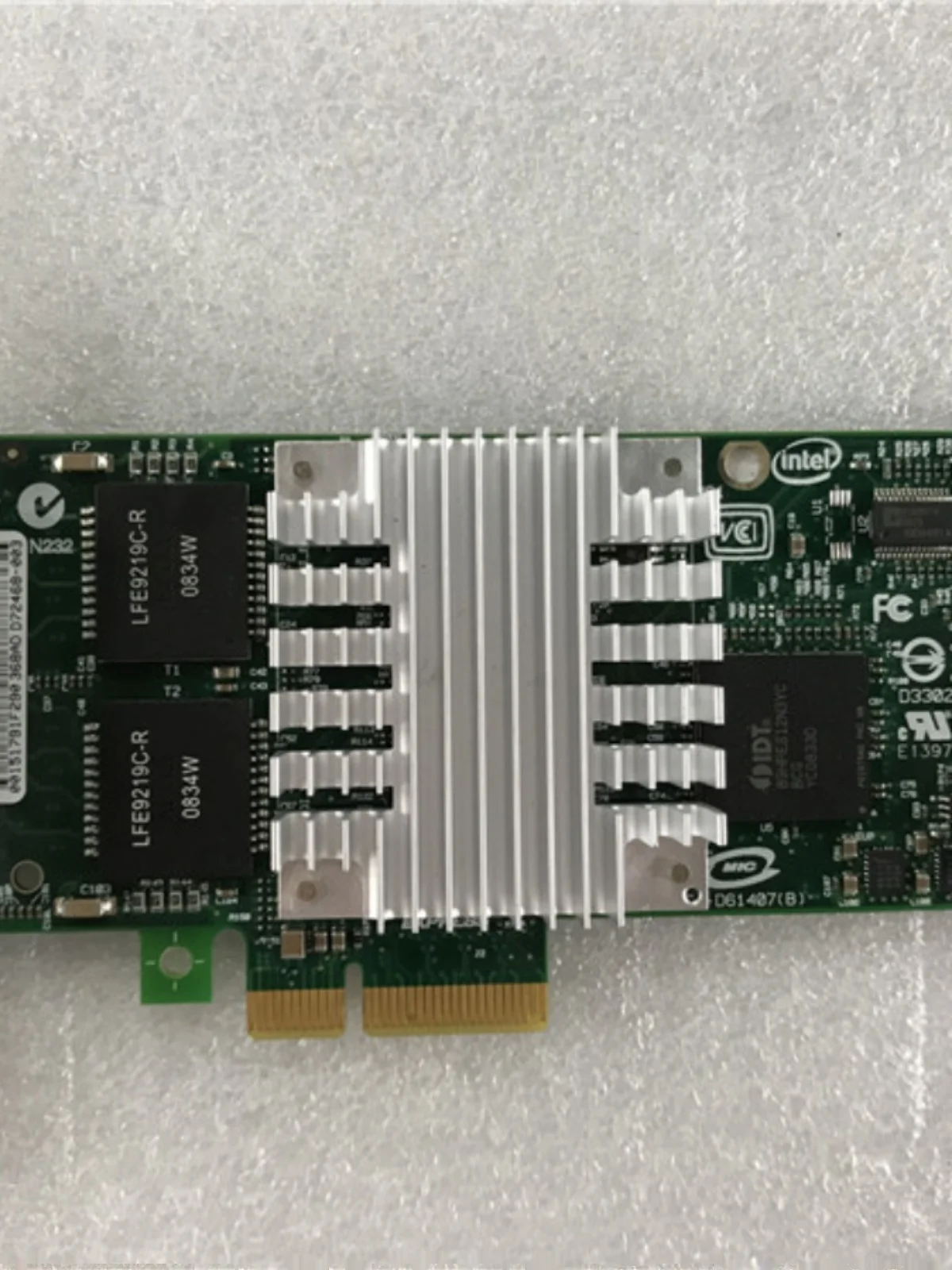 For intel 9404PT 4-port Gigabit network adapter For IBM 45W1959 82571 desktop server network adapter