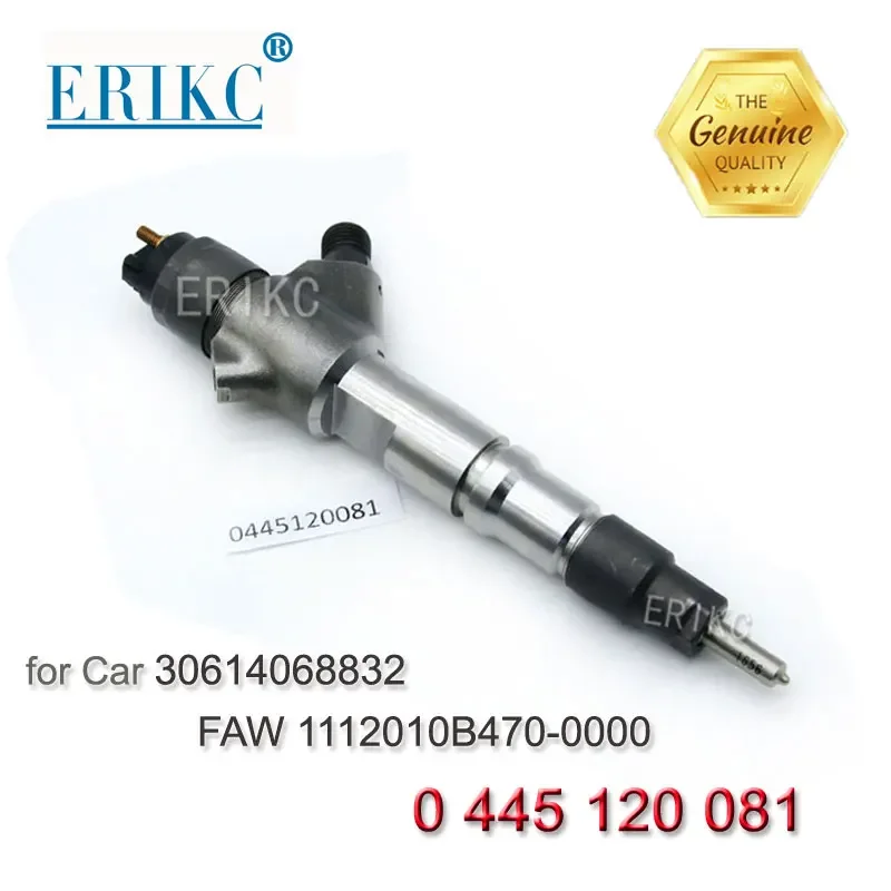 

00986AD1001 ERIKC 0 445 120 081 Diesel Engine Fuel Injector 0445120081 Bico Oil Pump Injector 0445 120 081 for FAW, Huanghai