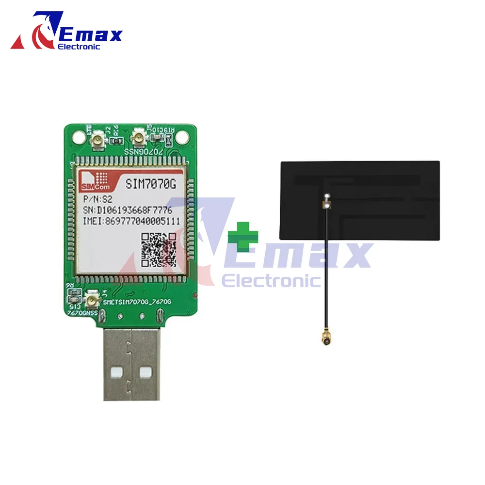 

SIMCOM SIM7070G USB Dongle SIM7070G-Dongle SIM7070G Core Board LPWA+GSM+NBIOT+CATM Version SIM7070 No GPS support