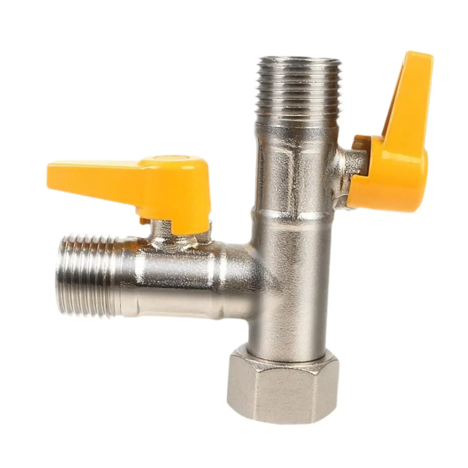 Three Way by Pass Valve for RV Winterizing Kit Brass Shower Diverter Valve Replacement for Bathroom Kitchen Toilet