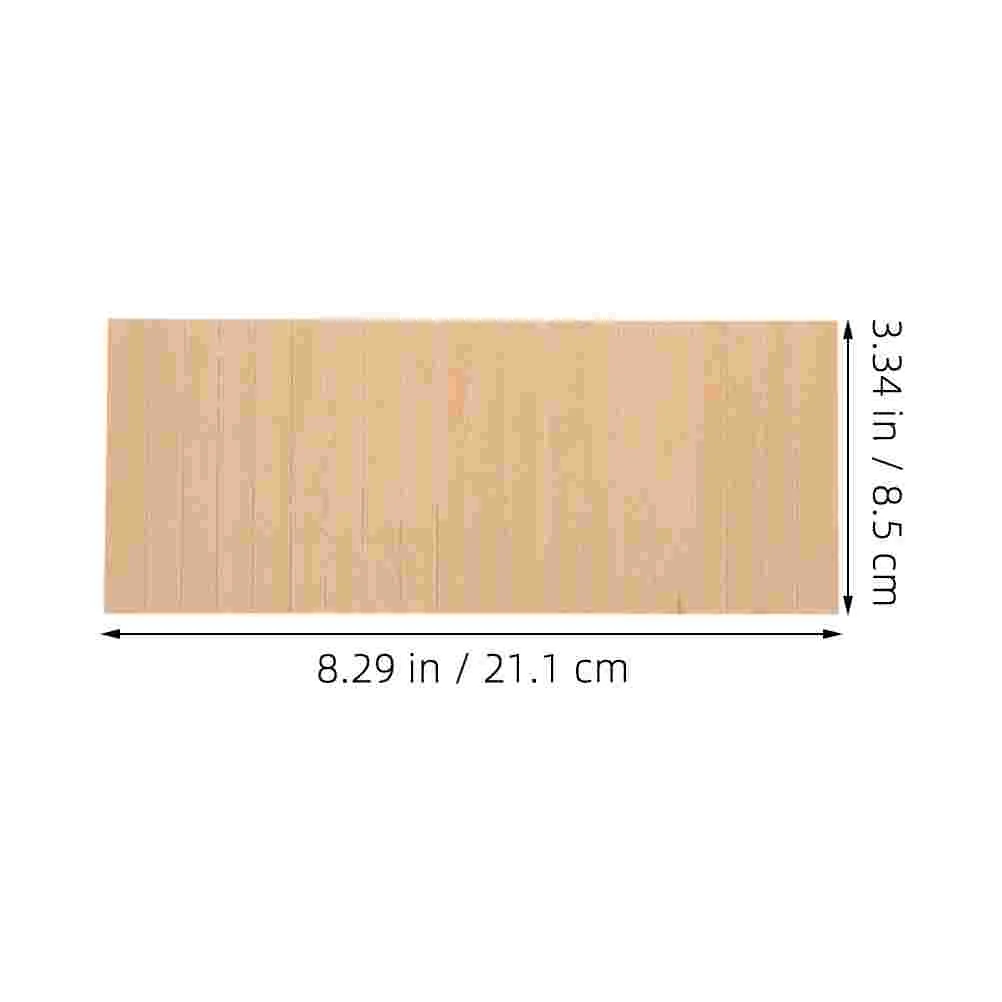 2 ชิ้นตุ๊กตากระโปรงมินิเฟอร์นิเจอร์ตกแต่ง Wainscoting Trim Board แผงไม้อุปกรณ์เสริมในร่ม