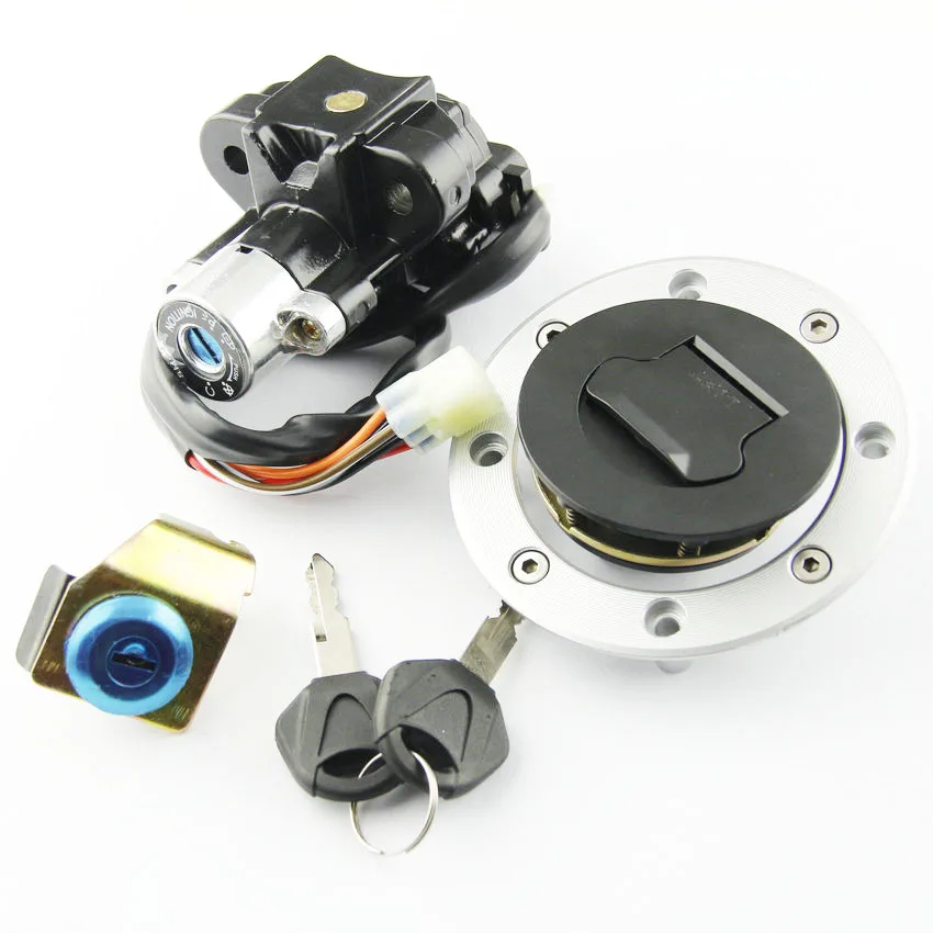 Für Suzuki V-Strom DL650 DL1000 SV650 GSXR600 GSXR750 GSXR1000 GSX1400 Motorrad Zündschloss Kraftstoff Gas Tankdeckel Schloss schlüssel – Detail 5