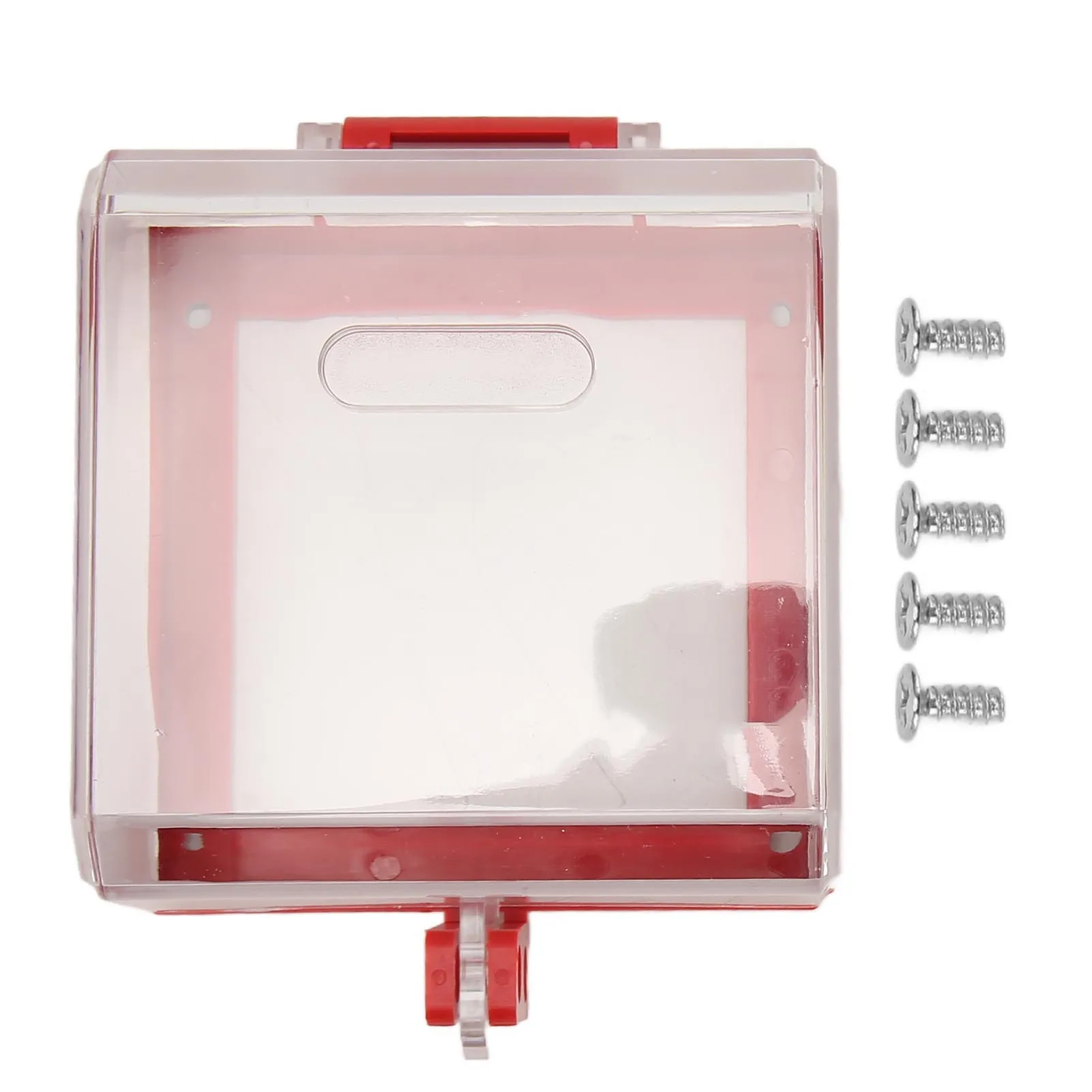 

Emergency Stop Switch Cover Transparent LOTO Push Button Switch Protector for Electrical Equipments