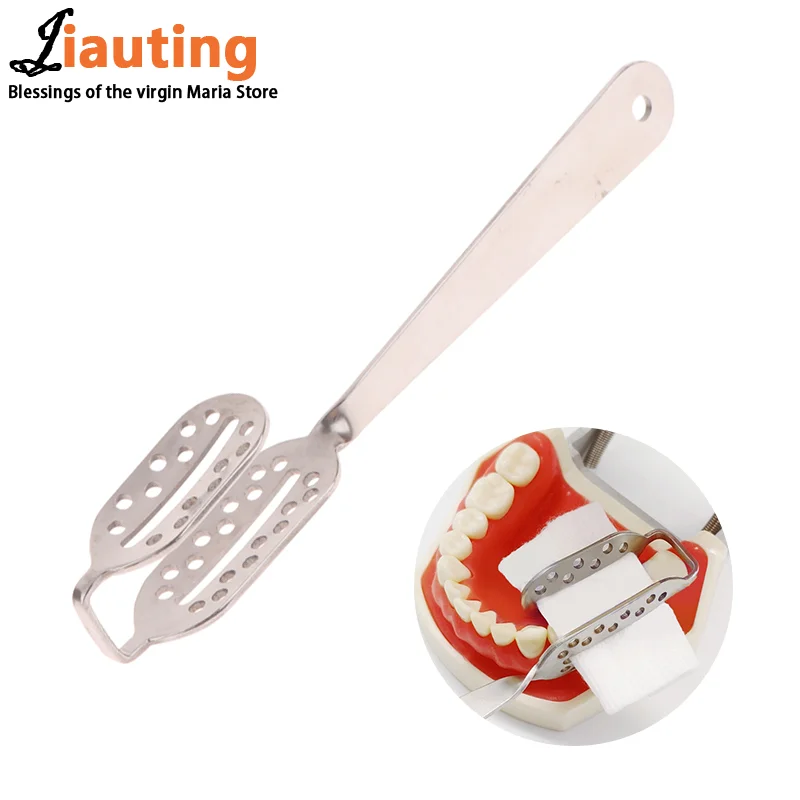 Dental Impression Trays Stainless Steel Upper And Lower Autoclavable Teeth Tray Teeth Holder Lab Equipment Dentist Tool