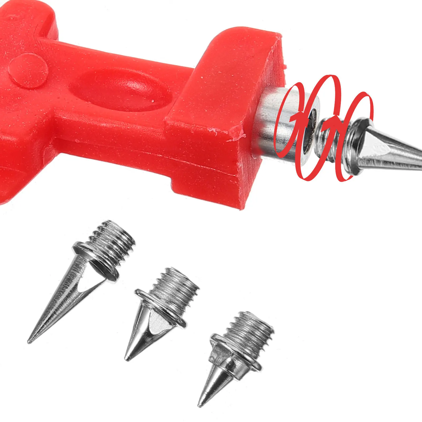 مجموعة واحدة من مسامير الأحذية المعدنية، مسامير القفز المعدنية البديلة للجري، أحذية التدريب، قبضة سبايك للأحذية