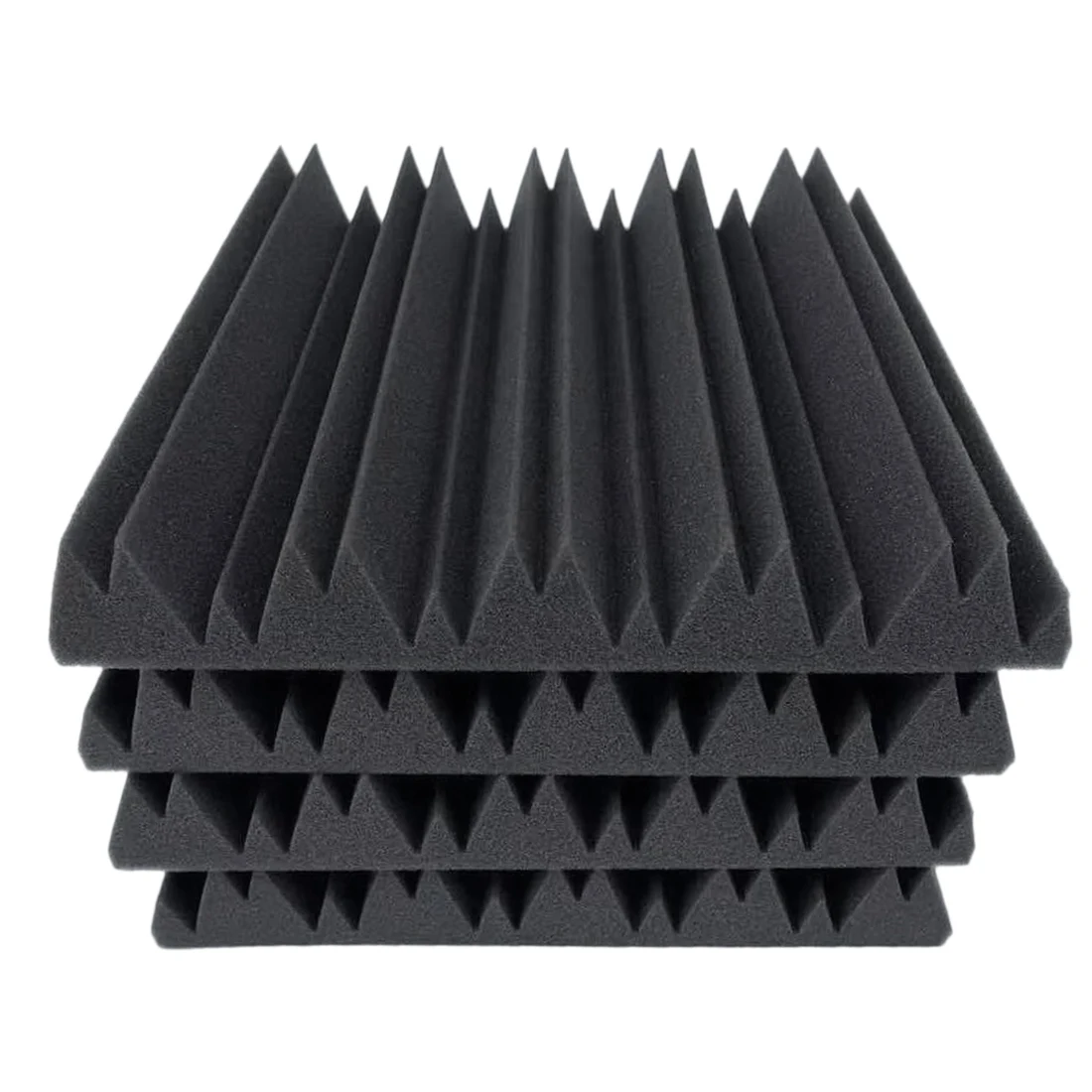 12Pcs Acoustic Foam Panels,2 InchX12 InchX12 Inch Foam Tiles with High Density Cancelling Foam for Recording