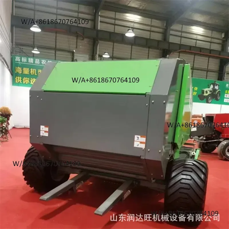 Customize Lovol Round Bundle 7045 Baler, Green Storage Machine, Corn Square Bundle Straw Crushing Forage Baler