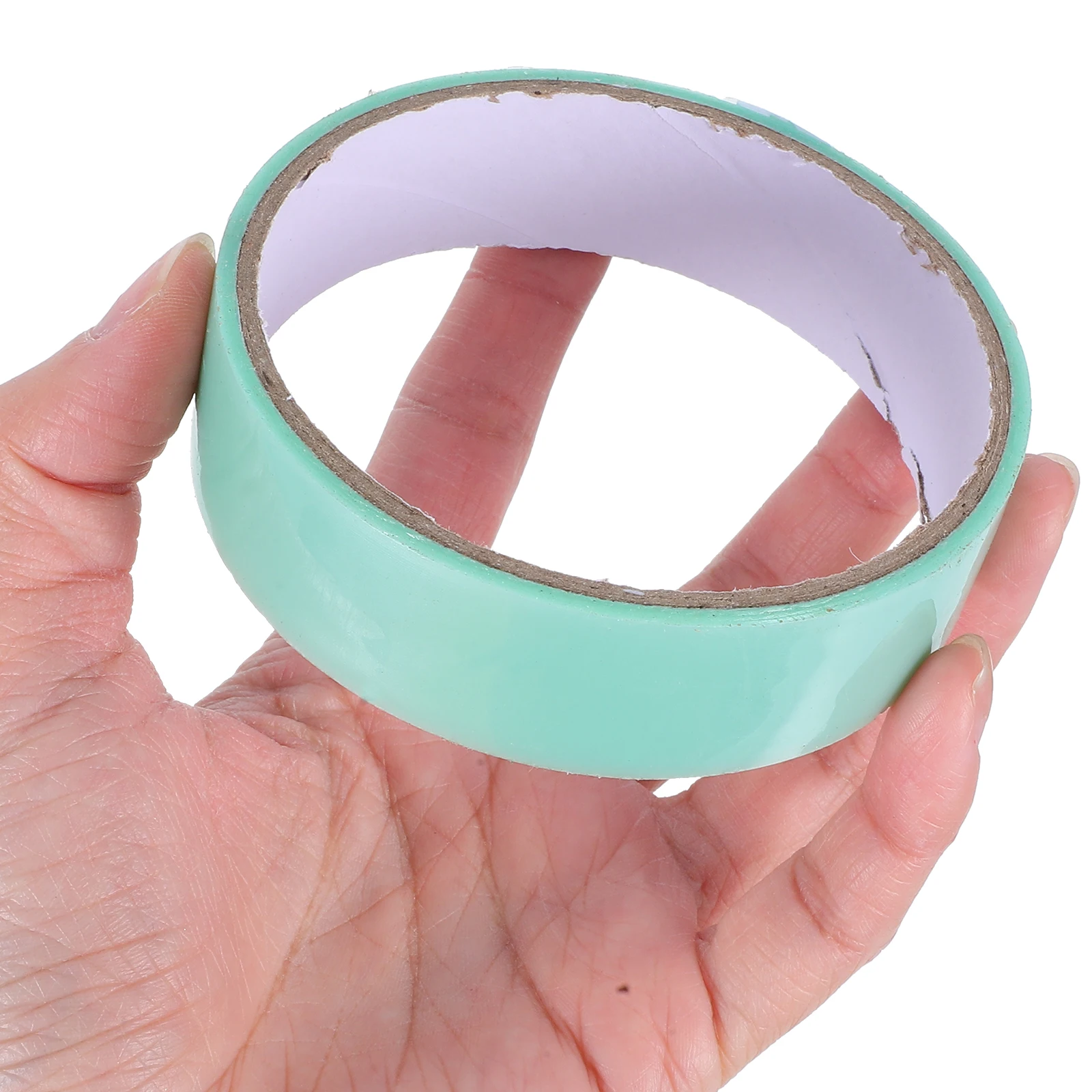 

6 Rolls Colored Adhesive Tapes Wide Design Sticky Balls Tape for Crafts Office DIY Projects High Adhesion Smooth Surface