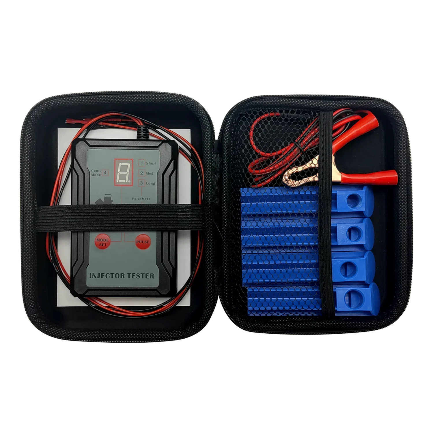 Upgraded Fuel Injector Tester & DIY Cleaning Tool - Test Two Injectors Simultaneously 8 Pulse Power Drive Mode