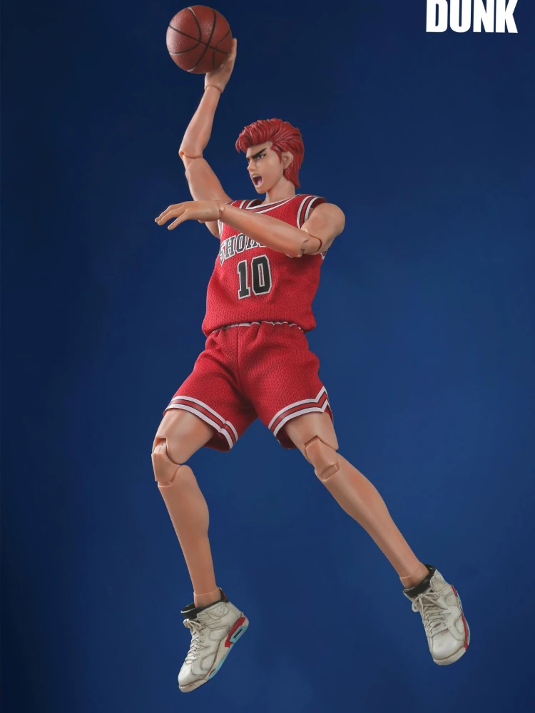 Dasheng Model GT Slam Dunk Red-clad Xiangbei Team Sakuragi Hanamichi Sakuragi 1/8 Action Figure