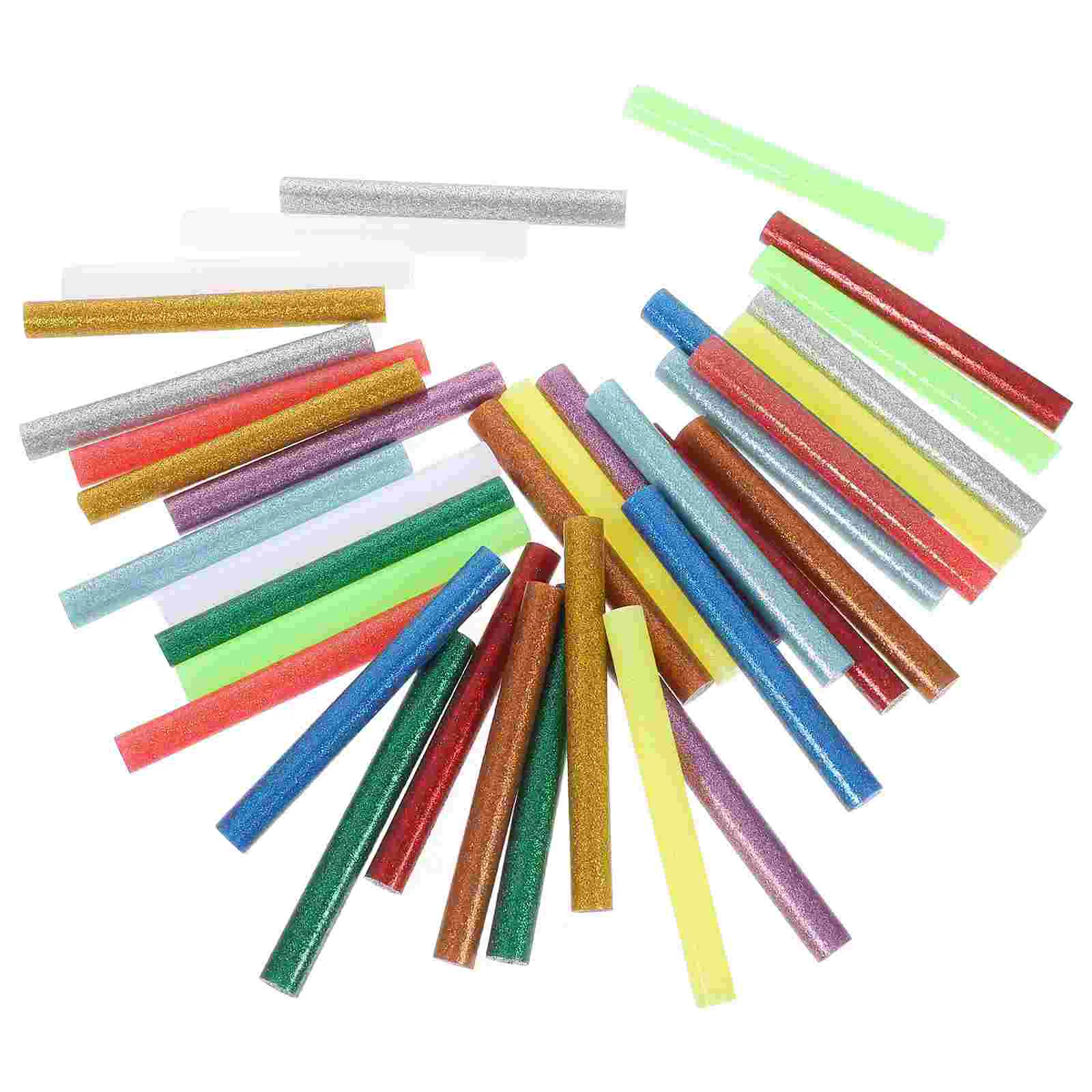 36 Pcs Hot Melt Glue Stick Sticks Handicrafts Making DIY Adhesive Eva Tools Colored