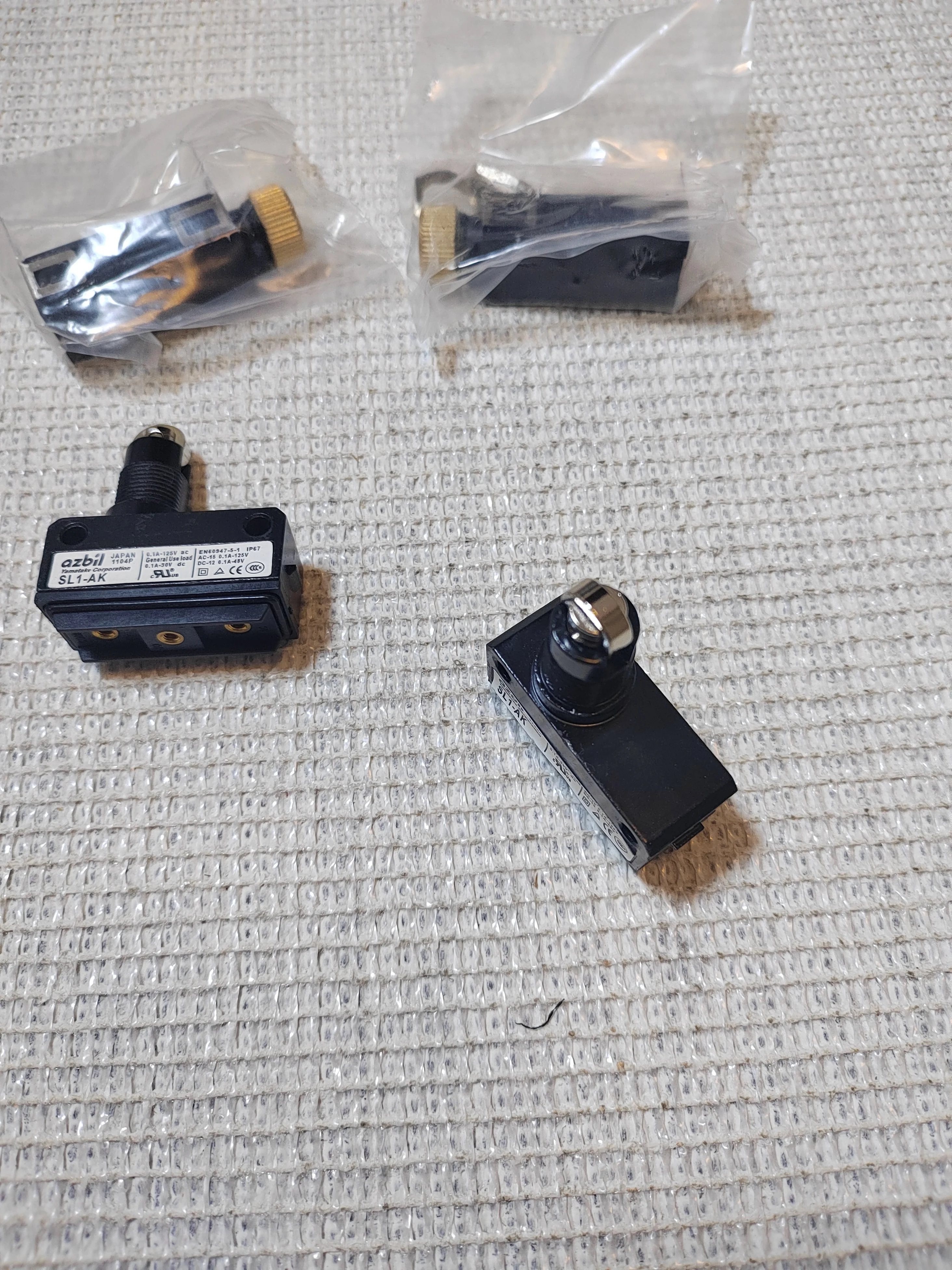 2 قطعة العلامة التجارية الجديدة الأصلي مقاوم للماء التبديل الجزئي SL1-ASL1-BSL1-DSL1-ESL1-HSL1-AKSL1-EKSL1-PSL1-K السفر الحد التبديل #2