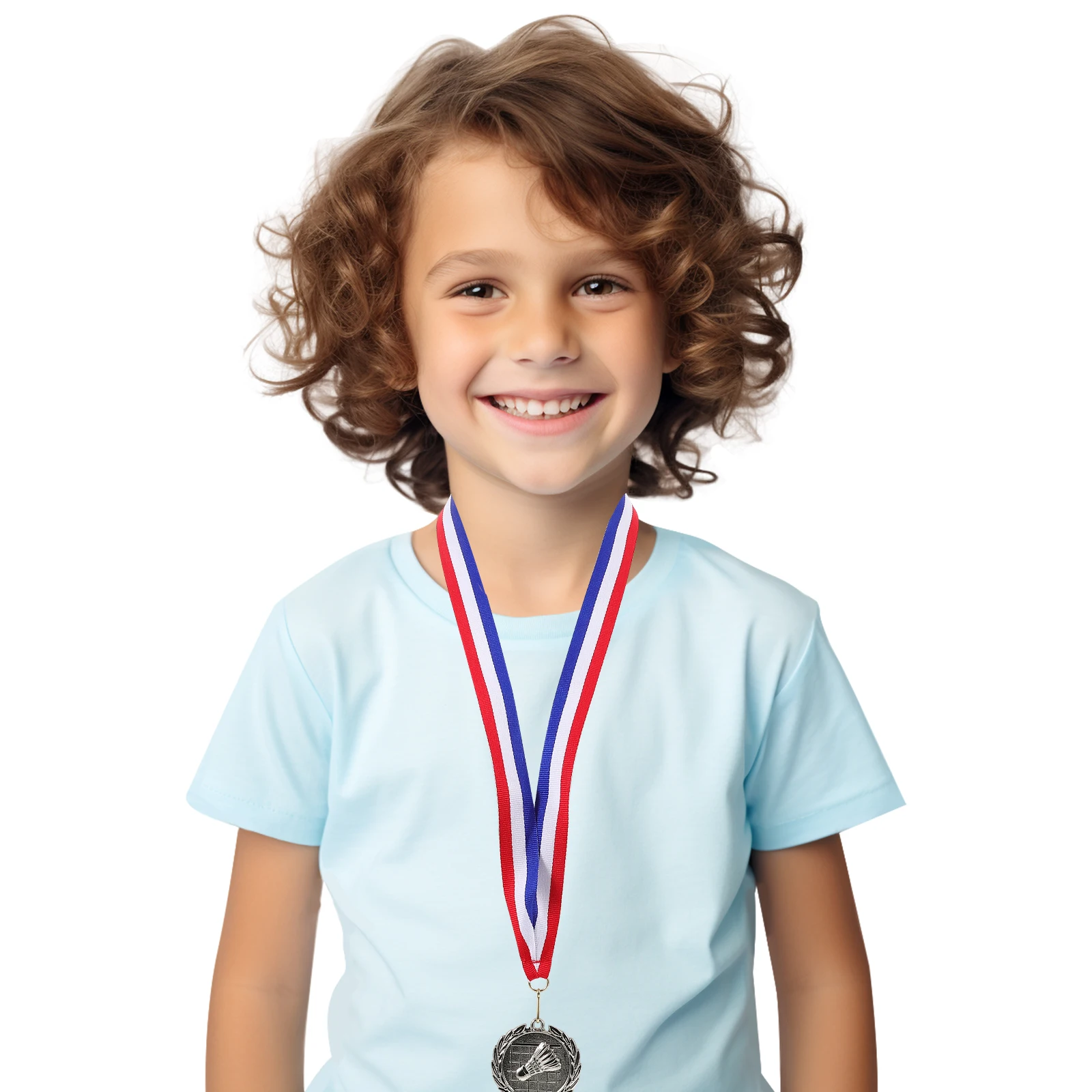 

Badminton Medals for Kids Zinc Alloy Sports Game Awards Medal Party Favors School Competition Trophy Team Sport Prizes