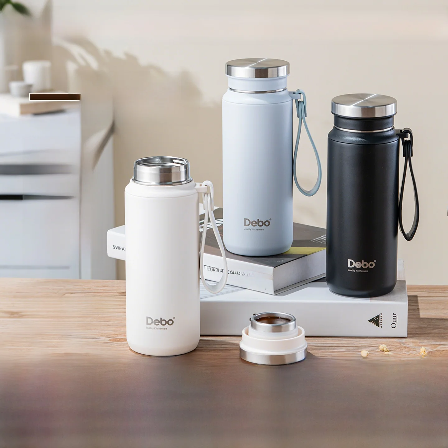 

Термокружка Debo 36 из нержавеющей стали для путешествий, бизнеса, автомобиля, сохраняющая холод, для активного отдыха