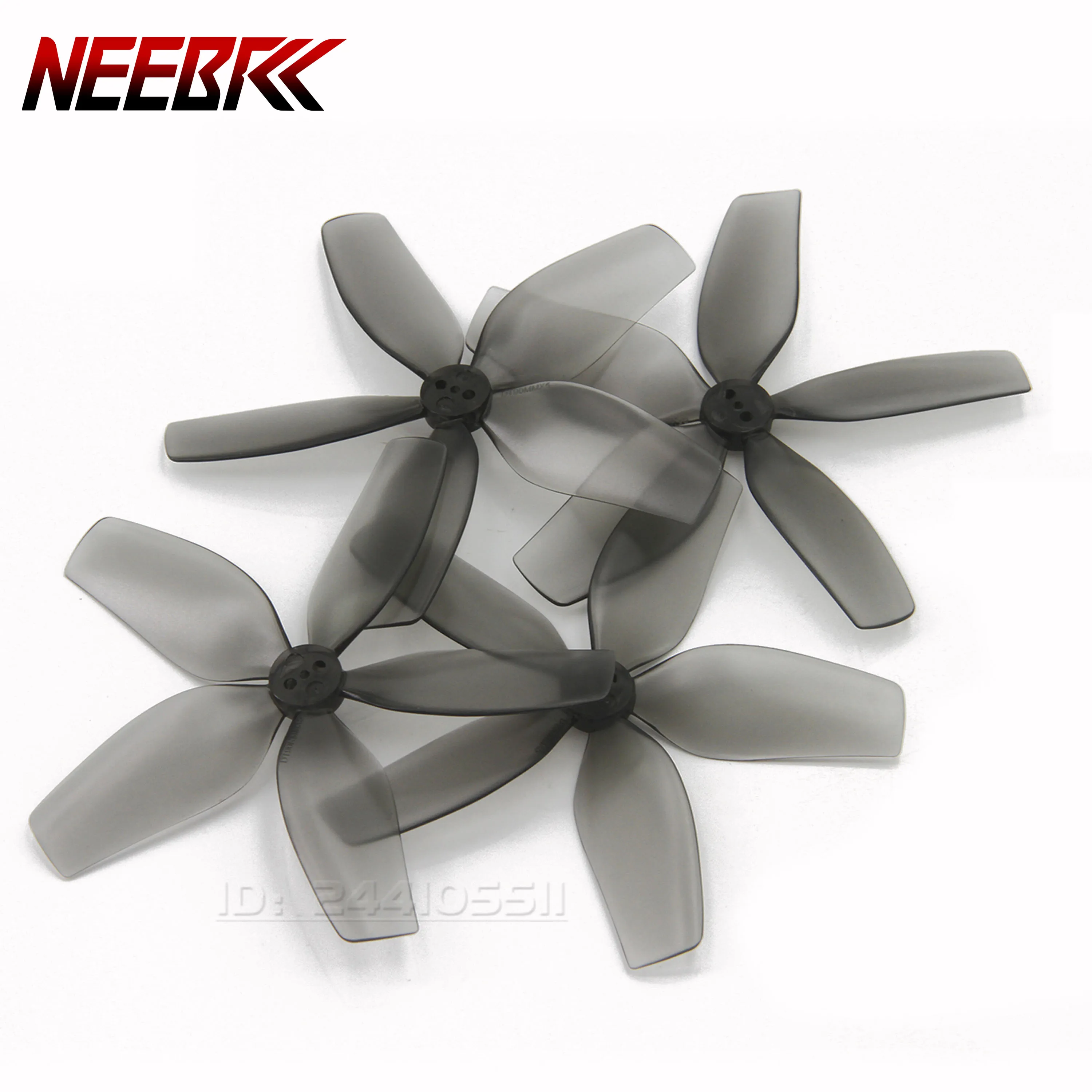 2Pairs NEEBRC 90mm 3.5inch 5-Blade 2CW&2CCW PC Propeller for RC FPV Racing Drone Freestyle Cinewhoop Drones DIY Airplane Parts