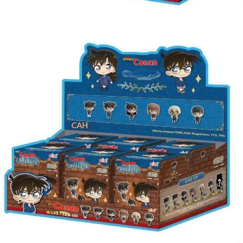

EAKI натуральный детектив Конан шаг за шагом серии слепая коробка Kudo Shinichi аниме кукла Коллекционный орнамент модная ручная фигурка