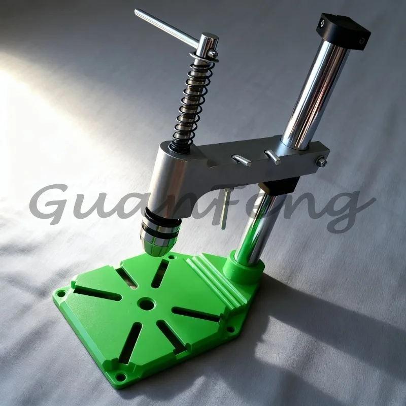 Benchtop Manual Vertical Tapping Tool, Adjustable Ratchet Tapping Arm with Extended Swing Arm for Precise Threading