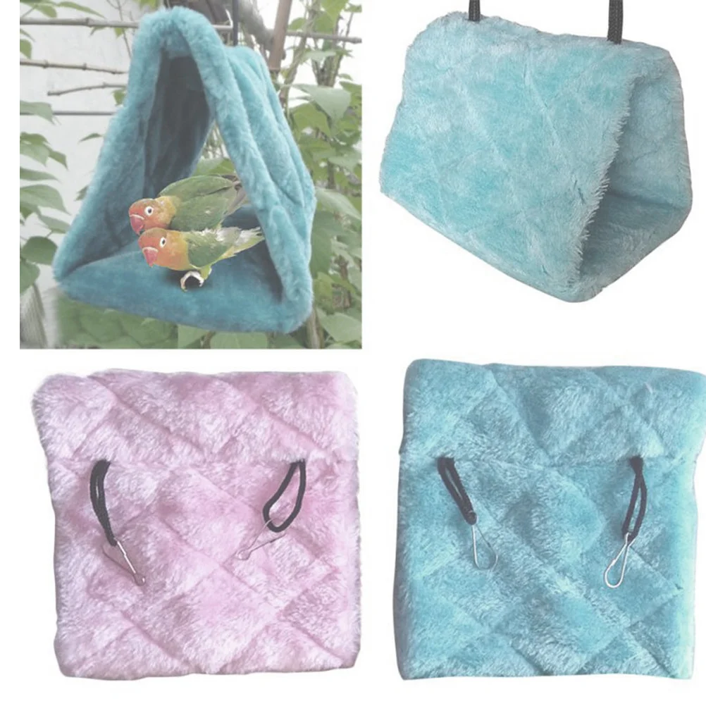 

Parrot Hammock Sleeping Bed Comfortable Hanging Nest For Pet Cage Warm Fine Workmanship Portable Birds Sleep Bed