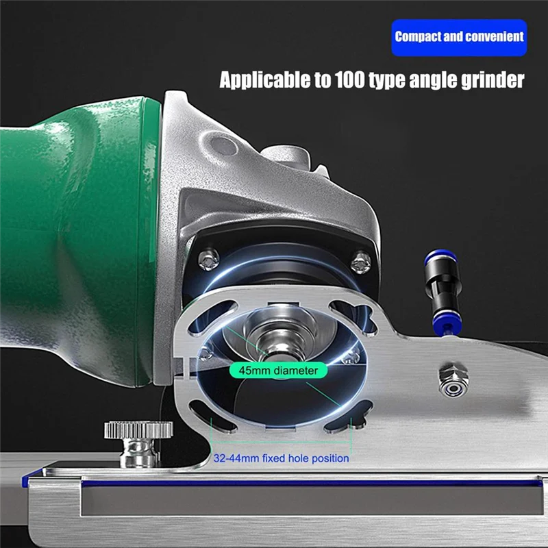 Y17A Tegel Afschuining Grinder Tool Hoek Slijpen Beugel Voor Tegel Afschuinen 100-Type Haakse Slijper Gereedschap Voor Thuis renovatie