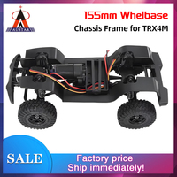 AUSTAR RC 1/18 TRX4M Frame 155mm Whelbase Chassis Frame Transmission Chassis Frame for TRX4M 1/18 Crawler Car DIY Parts AX-8560