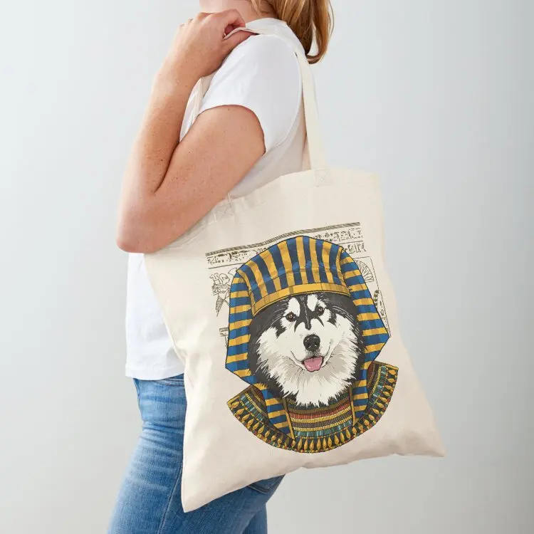 

Alaskan Malamute Egyptian Pharaoh Historian Archaeologist 79 Tote Bag sac pour femme free delivery bags Candy bags
