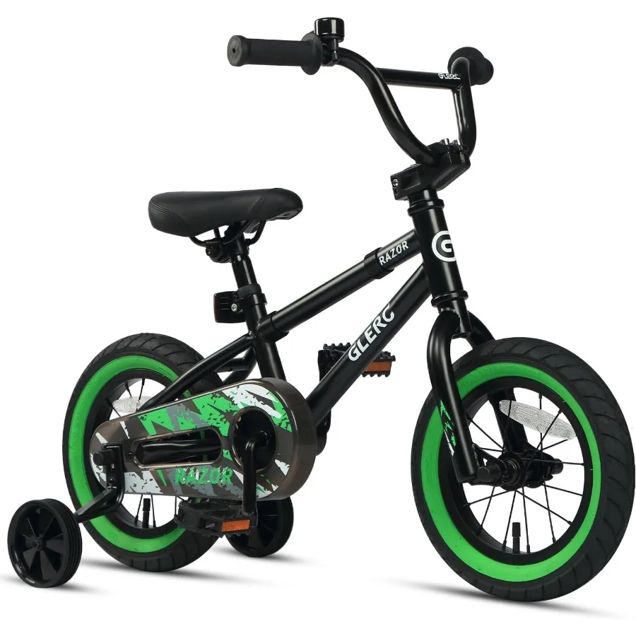 

12-16 Inch BMX Style Bicycle for Ages 1-8 Years Old with Training Wheels Ideal for Toddlers and Learning to Ride Multiple Color
